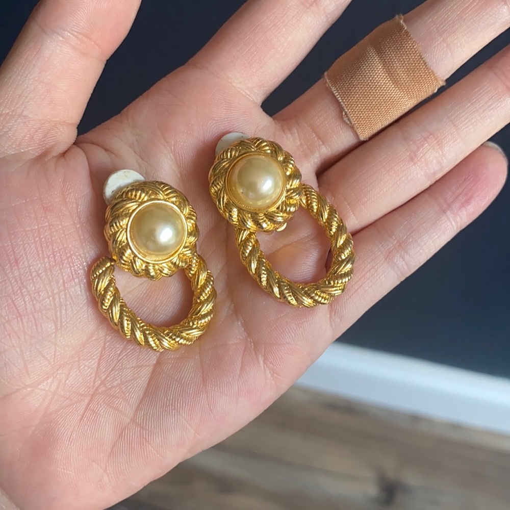 Vintage ear clips